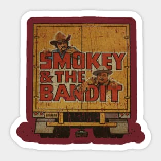 RETRO STYLE - SMOKEY AND THE BANDITIN TRUCKING Sticker